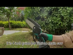 4 мотора цепной пилы дюйма 21v цепная пила руки Handheld мини безщеточного мини одиночная