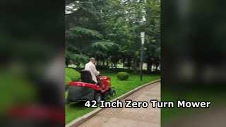Gas Powered Riding Lawn Mower 586cc