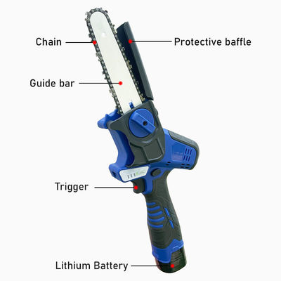 6 Inch Electric Chainsaw with Brushless Motor Cordless Design Auto Chain Oil System