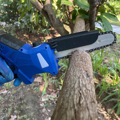 Cordless Electric Chainsaw 6 Inch Brushless Pruning Saw with Auto Chain Lubrication System