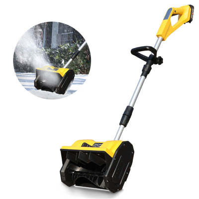 Compact Cordless Electric Snow Shovel Battery Blower Easy to Carry for Home and Garden