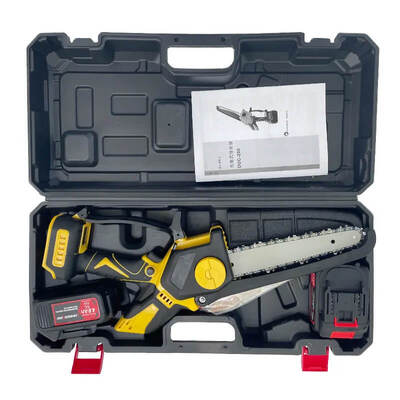 6-Inch Portable Electric Cordless Chain Saw Mini Electric Chainsaw with Battery Power